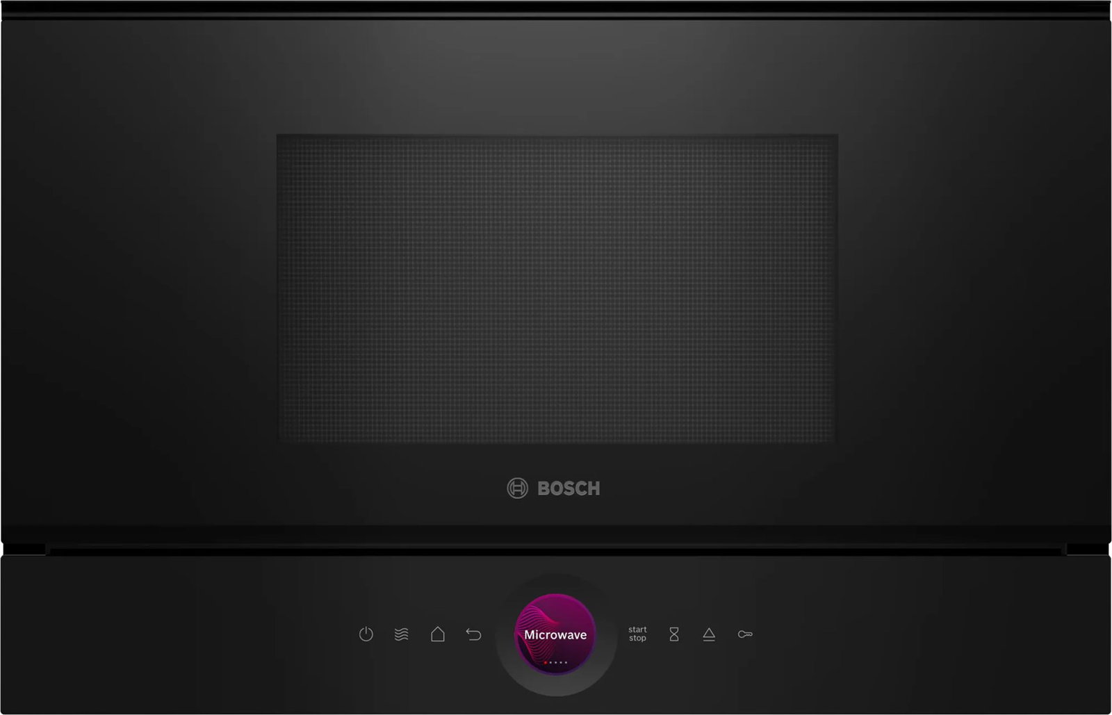 Bosch Serie 8 BER7321B1 microwave Black Solo microwave Built-in 21 L 900 W