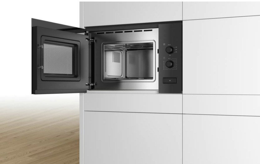 Bosch Serie 4 BFL520MB0 microwave Black Solo microwave Built-in 20 L 800 W