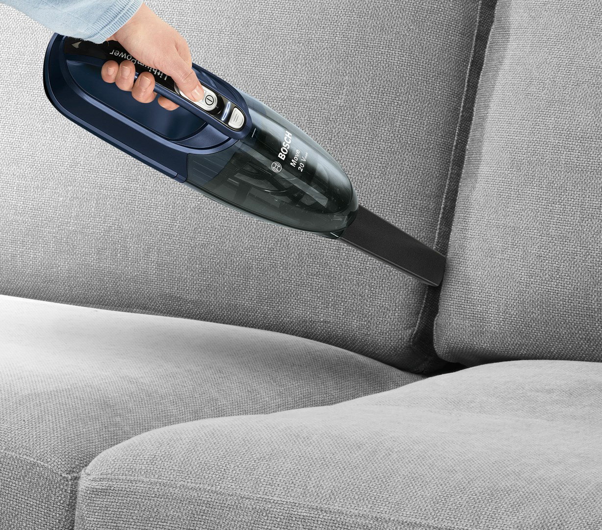 Bosch BHN20L handheld vacuum Black, Blue