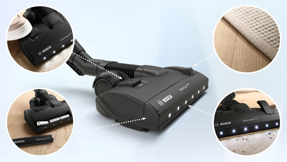 Bosch Serie 6 ProSilence BGB6SIL0L bagged vacuum cleaner