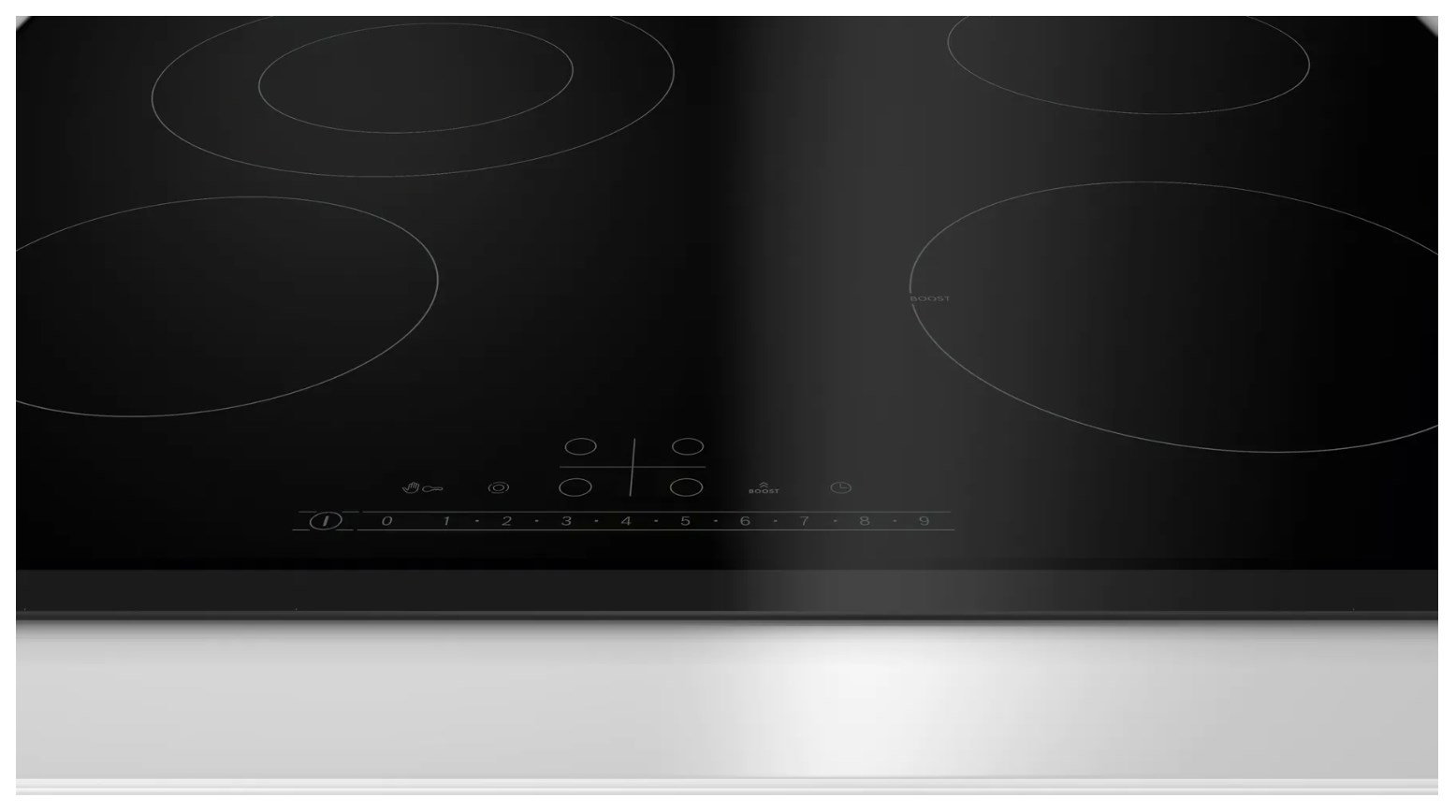 Bosch PKF631FP3E hob Black Built-in 60 cm Ceramic hob 4 zone(s)