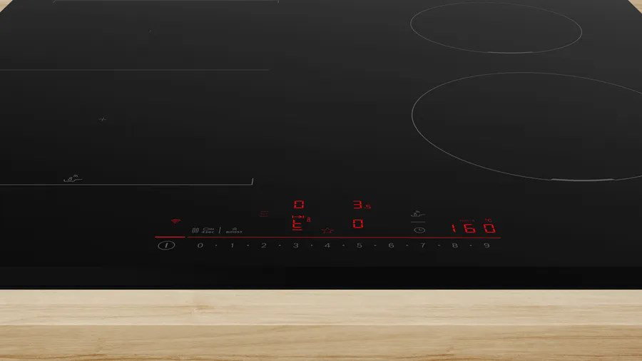 Bosch Serie 6 PVS631HC1E Black Built-in 59.2 cm Zone induction hob 4 zone(s)
