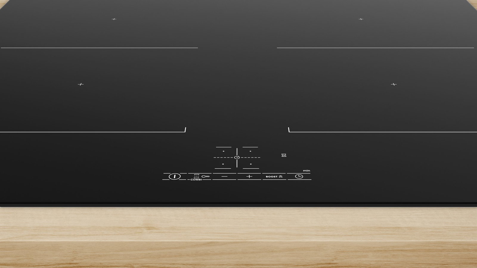 Bosch Serie 4 PVQ611BB6E hob Black Built-in 60 cm Zone induction hob 4 zone(s)