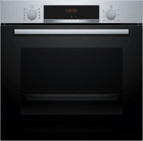 Bosch Serie 4 HBA514BS3 oven 71 L 3400 W Black, Stainless steel
