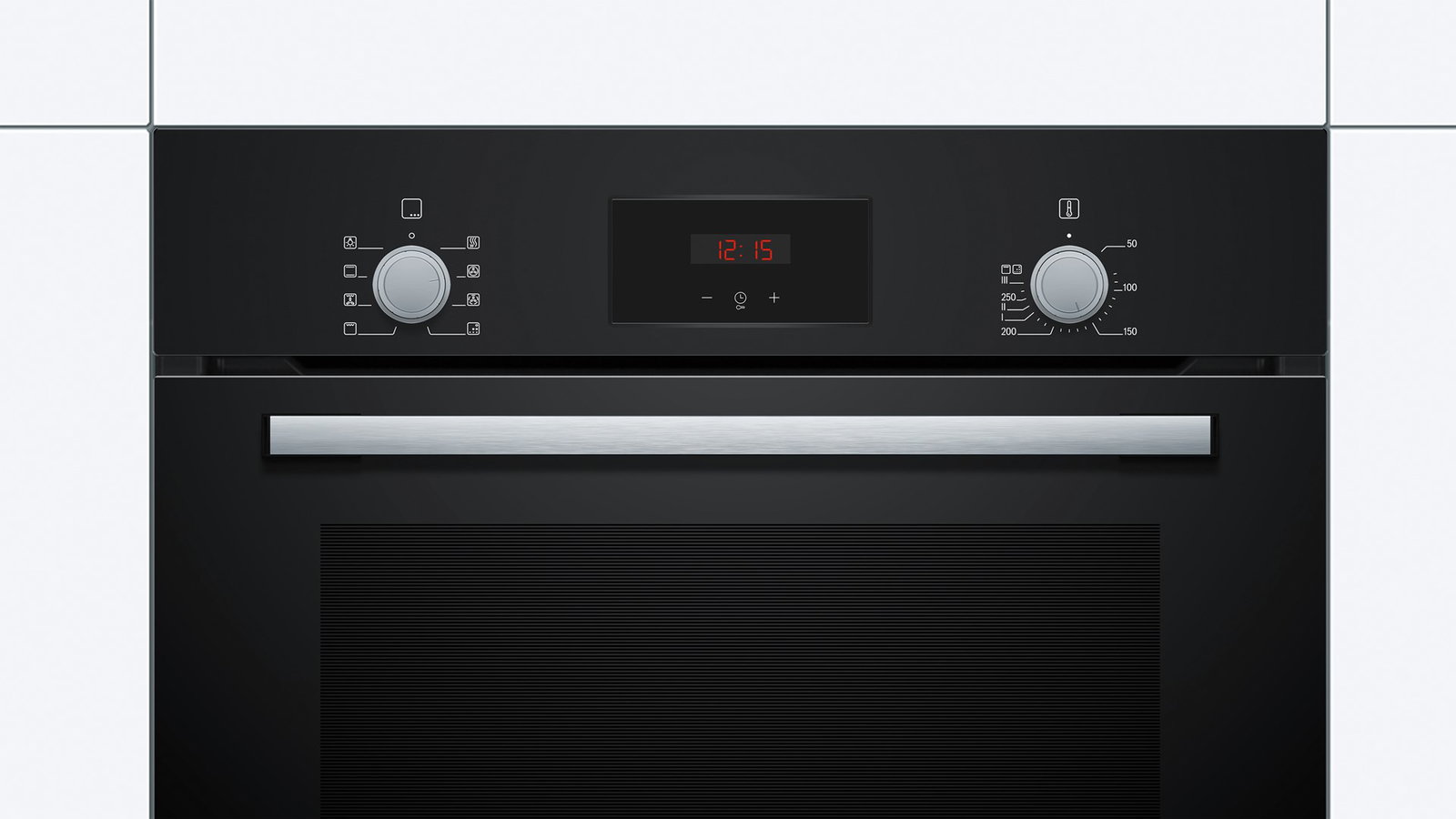 Bosch Serie 2 HBF153BB0 oven 66 L 3300 W Black