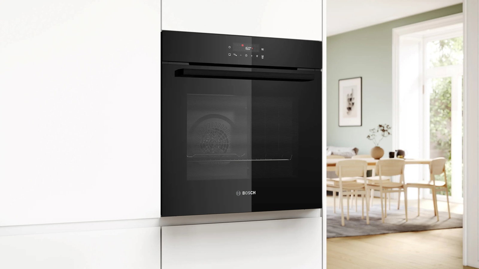 BOSCH HBG571EB4 Built-in Oven, Black, 71 L