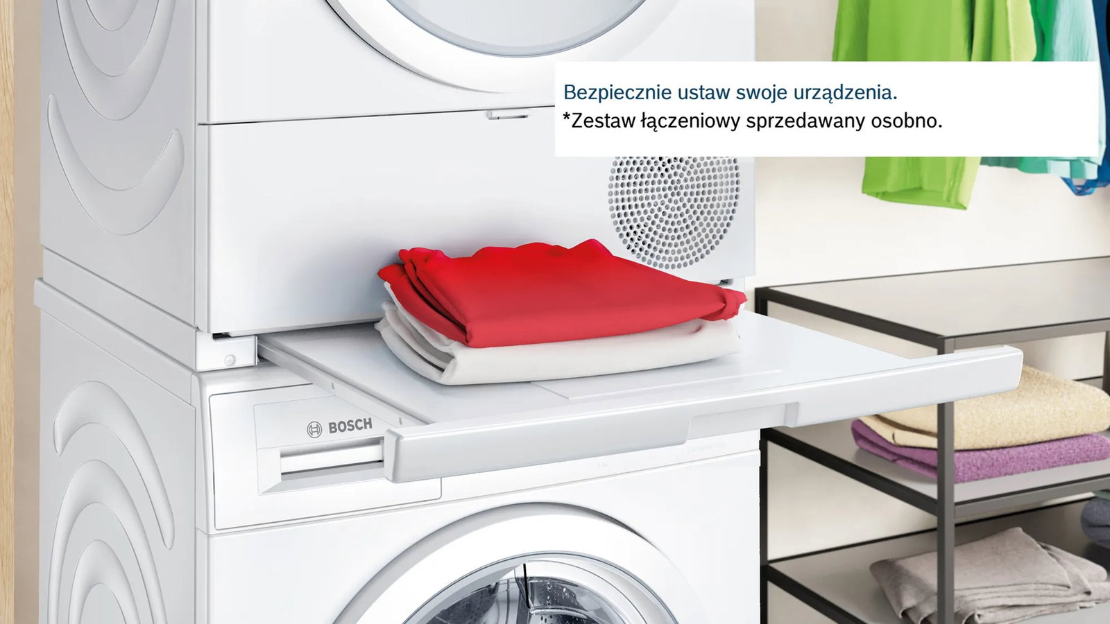 BOSCH WTH86277PL Heat pump clothes dryer 8kg White