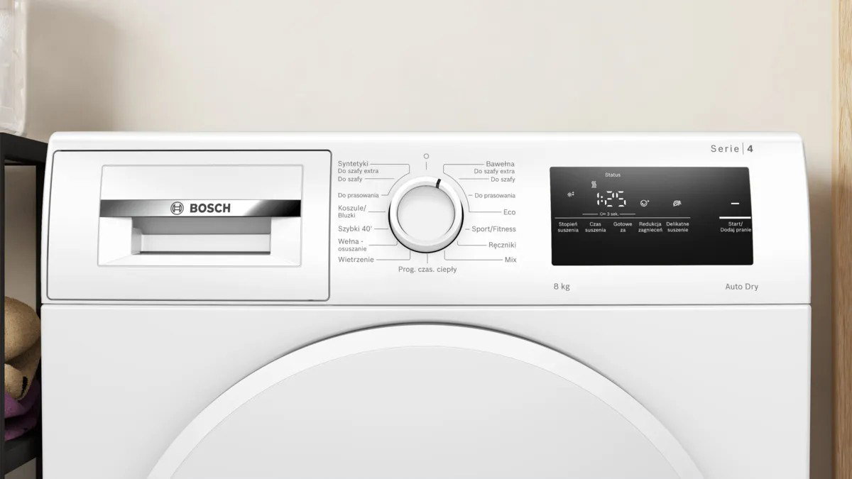 Bosch WTH83277PL Freestanding dryer 8 kg