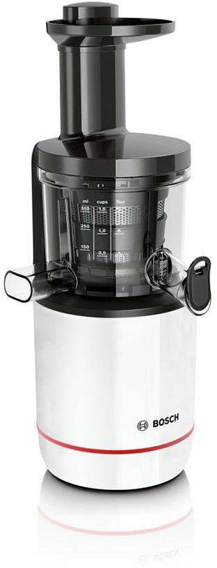 Bosch MESM500W juice maker Slow juicer 150 W Black, White