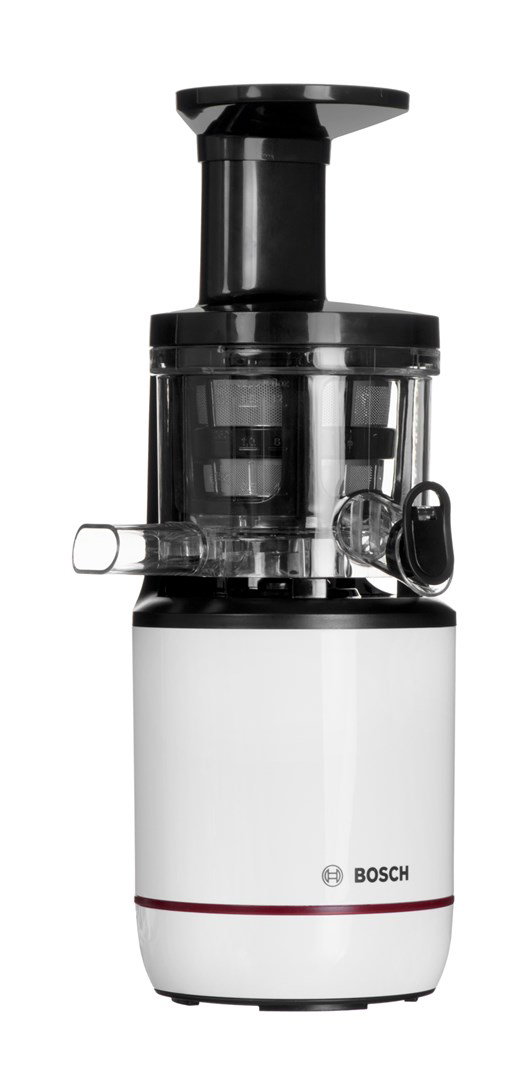 Bosch MESM500W juice maker Slow juicer 150 W Black, White