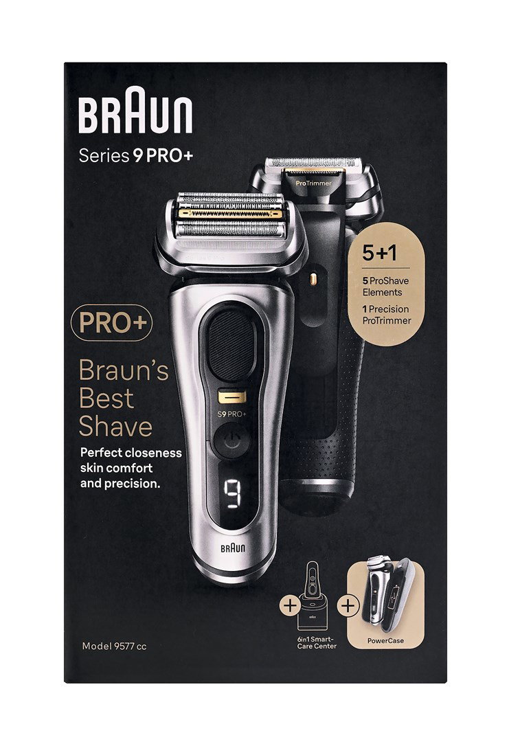 Braun Series 9 Pro 9577cc Foil shaver Silver