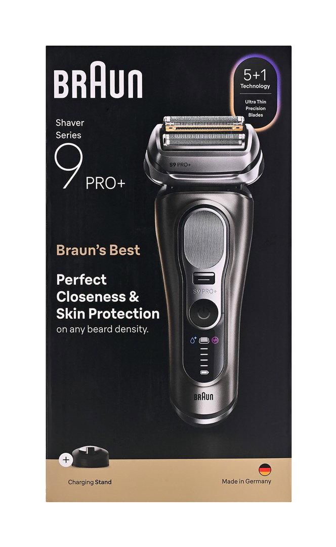Braun Series 9 Pro+ 9615S Foil shaver Black, Grey