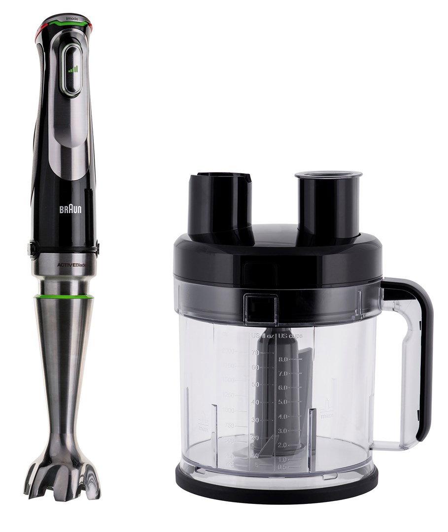 Braun MultiQuick 9 MQ 9195XLI 2 L Immersion blender 1200 W Black, Stainless steel