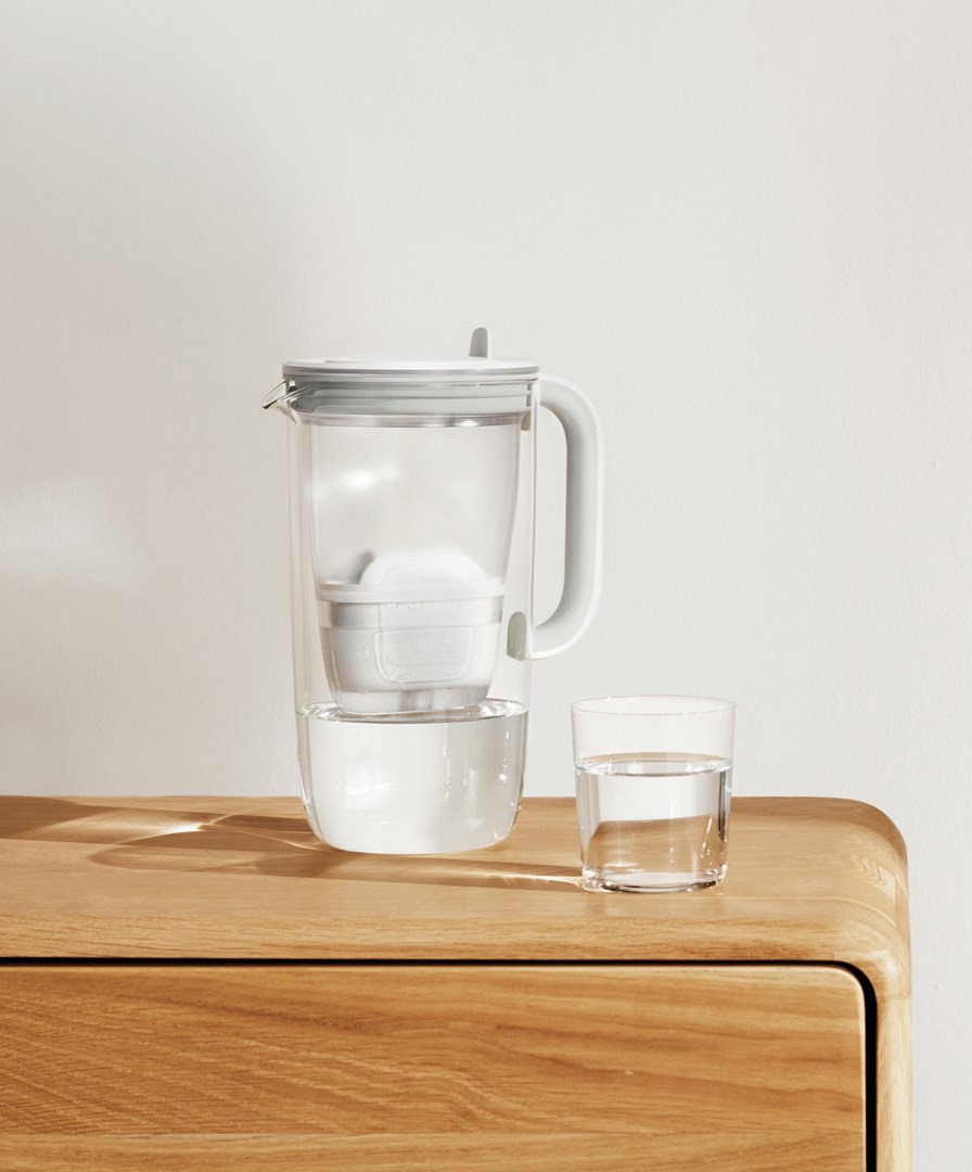 Brita Glass+1 Maxtra Pro PP filter jug (grey)