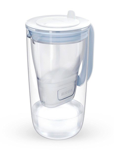 Brita Glass+ filter jug with 2 MaxtraPro PP cartridges (blue; 2.5 l)