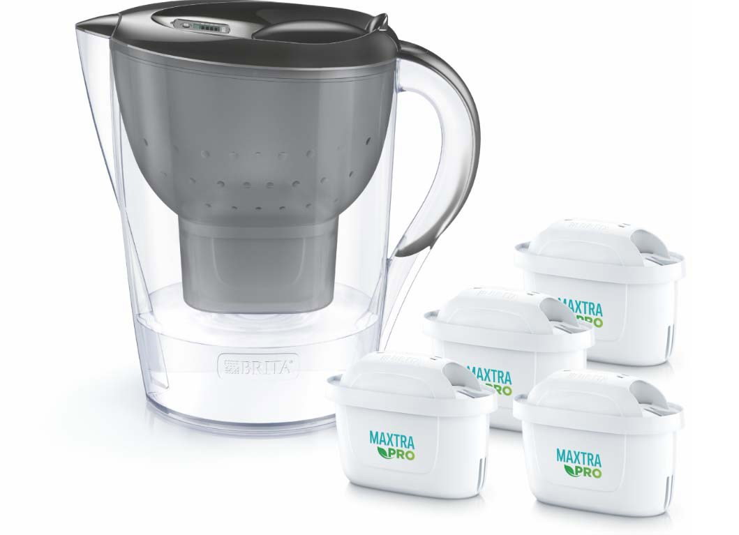 Brita Marella + 4 Maxtra Pro PP filter jug