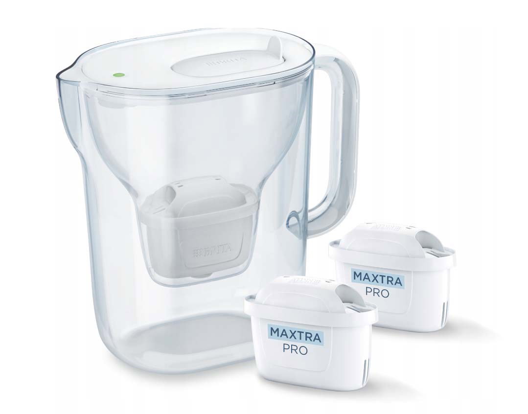 Brita Style Essential + 2 MAXTRA PRO PURE PERFORMANCE (White)