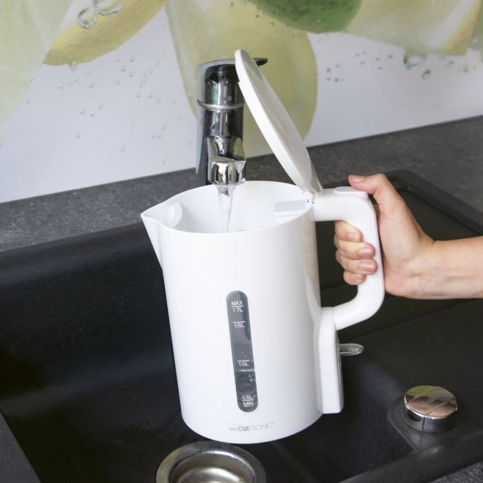 Clatronic WK 3835 electric kettle 1.7 L 2200 W White