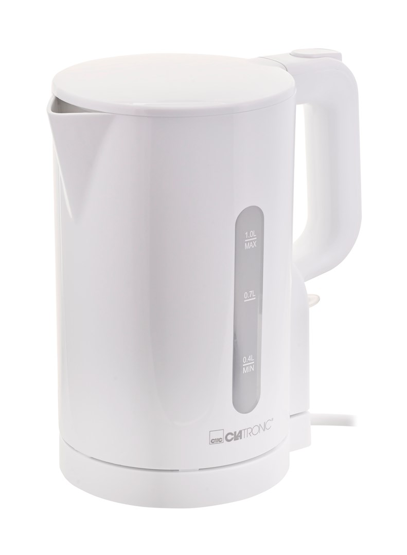 Clatronic WK 3834 electric kettle 1 L 900 W White