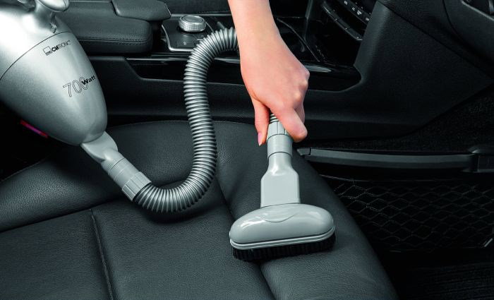 Clatronic HS 2631 handheld vacuum Grey Dust bag