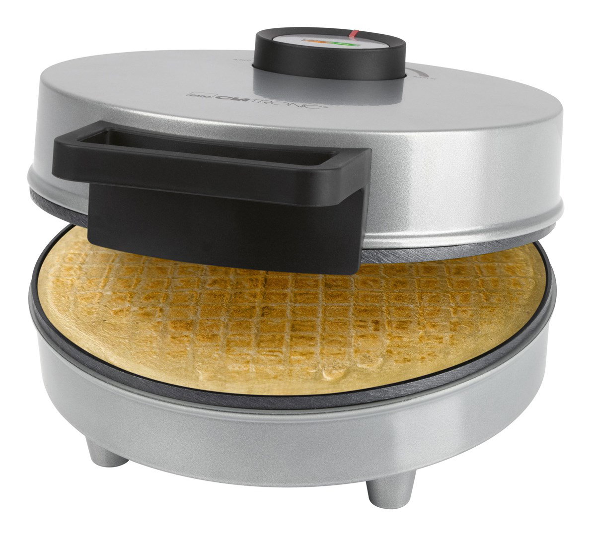 Clatronic HA 3833 1 waffle(s) 1200 W Black, Silver