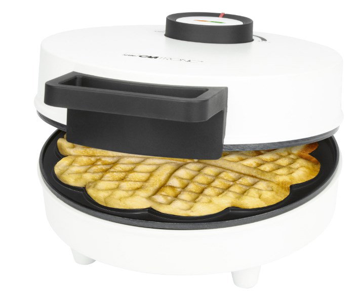 Clatronic WA 3832 1 waffle(s) 1200 W Black, White