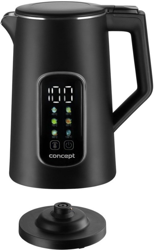 Concept RK-3385 Electric kettle 1.7 L 2200 W Black
