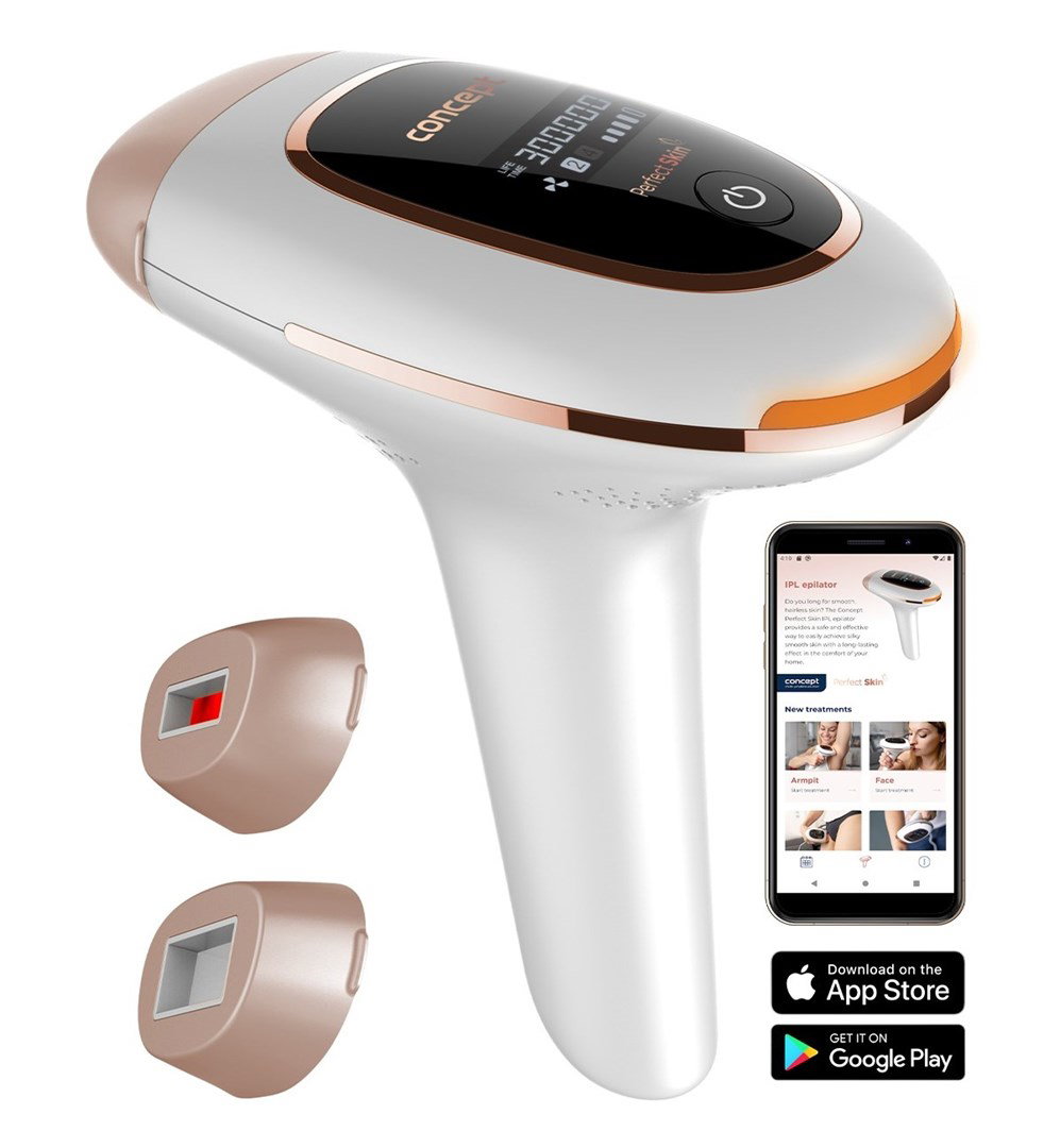 Concept IL3020 epilator Rose gold, White