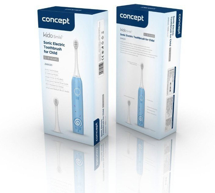 Concept ZK6020 Sonic toothbrush for children 5-9 years blue