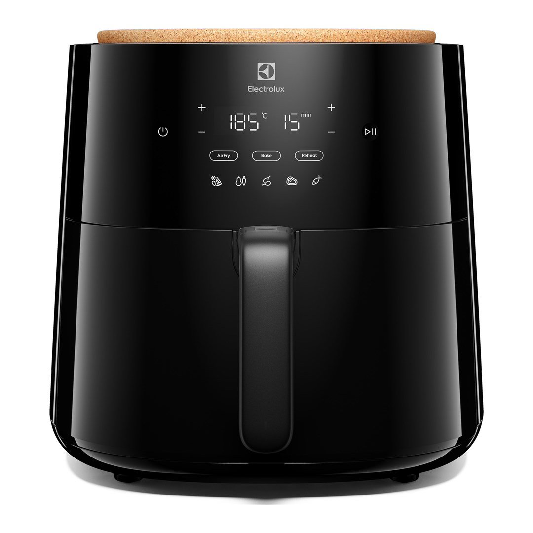 Electrolux EAF7B Single 6.8 L Stand-alone 1800 W Hot air fryer Black