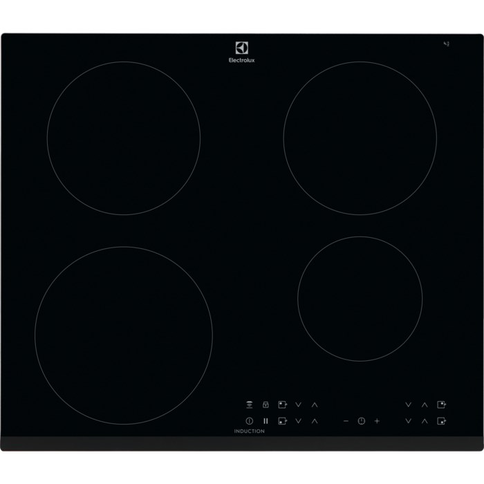 Electrolux LIR60430 hob Black Built-in 60 cm Zone induction hob 4 zone(s)
