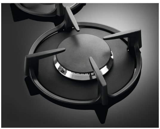 Electrolux EGG6407K Black Built-in 59 cm Gas 4 zone(s)