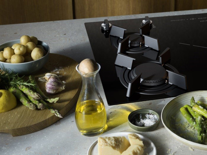 Induction-gas hob ELECTROLUX KDI641723K 800 Mixed 60 cm Black