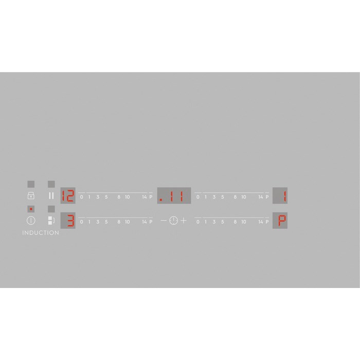 Electrolux EIV63440BS Silver Built-in Zone induction hob 4 zone(s)