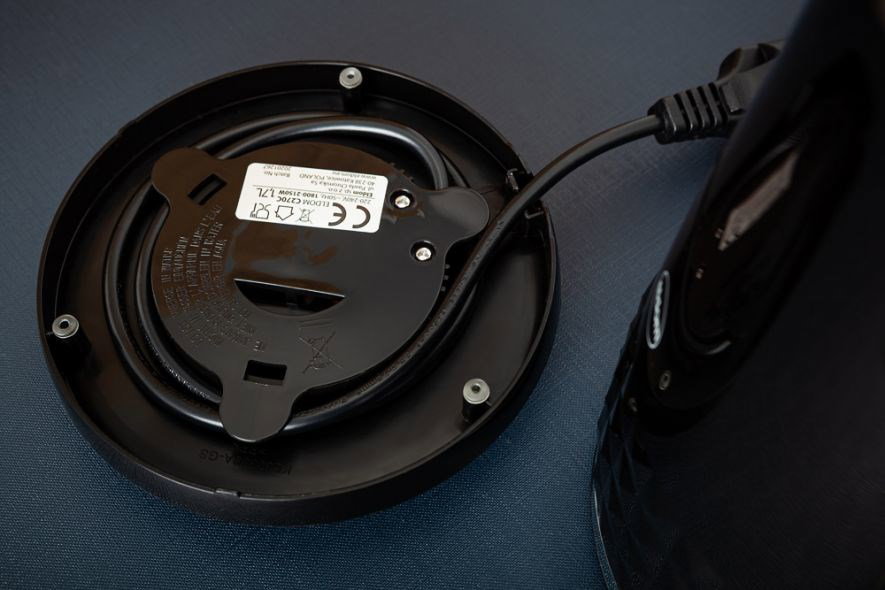 ELDOM C270C OSS electric kettle 1.7 L 2150 W Black