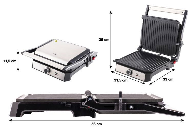 ELDOM GK200 GRILO contact grill