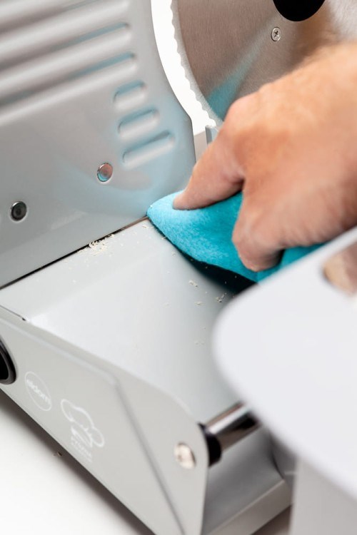 ELDOM KR400 slicer Electric 150 W Stainless steel Metal