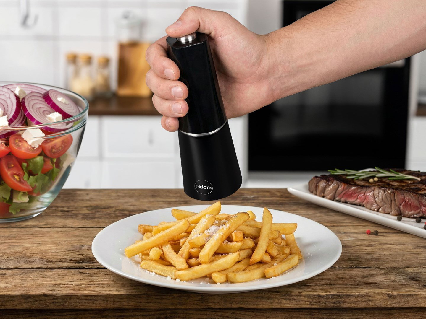 ELDOM ELECTRIC GRINDER MP23 SPICE PEPPER, SALT
