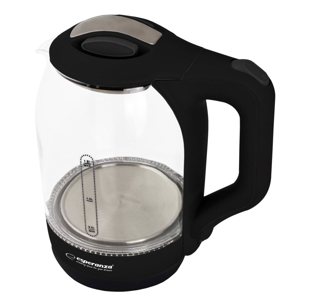 Esperanza EKK025K Electric kettle 1.7 L Black, Multicolor 1500 W