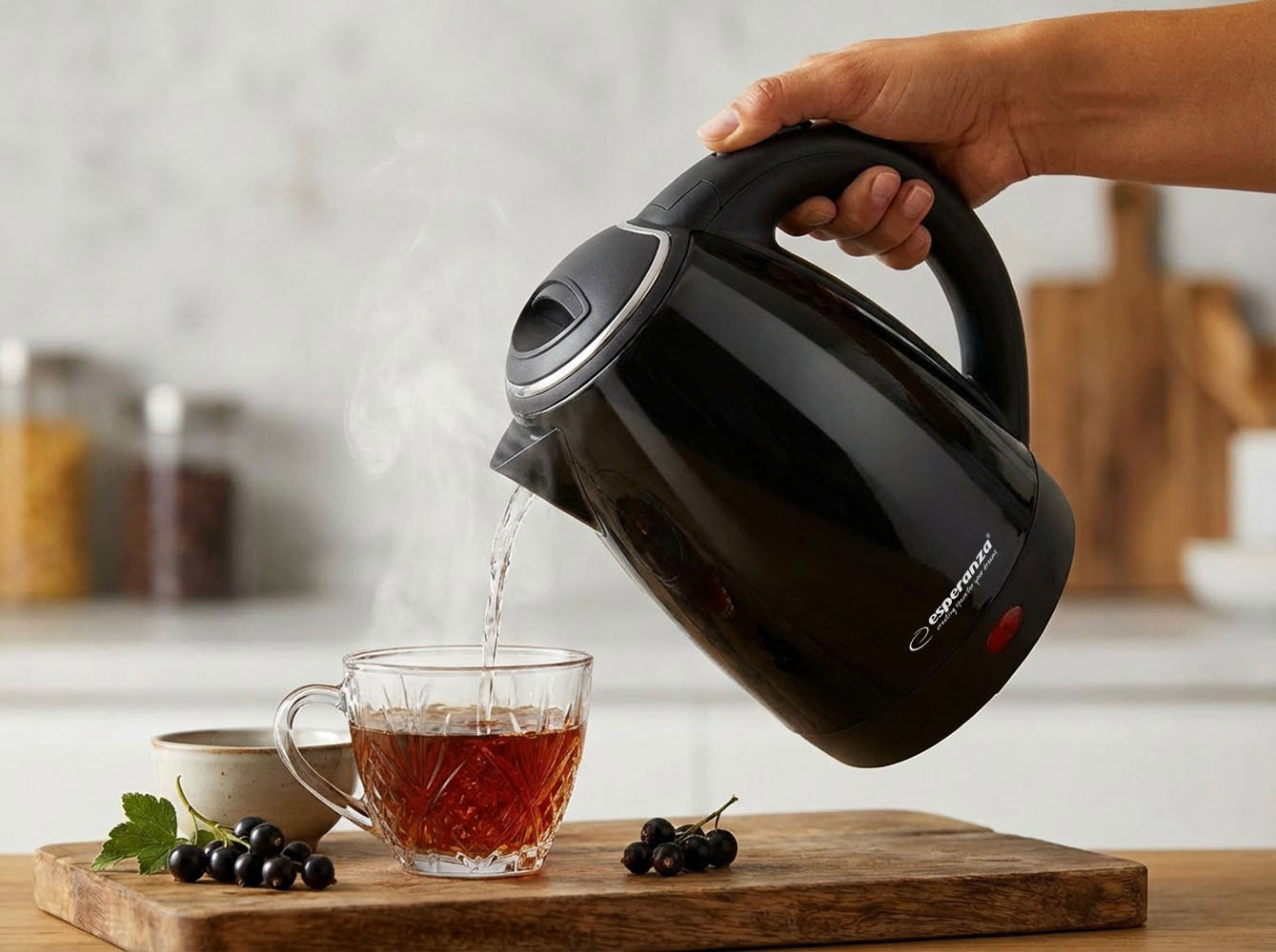 Esperanza EKK113K Electric kettle 1.8 L Black