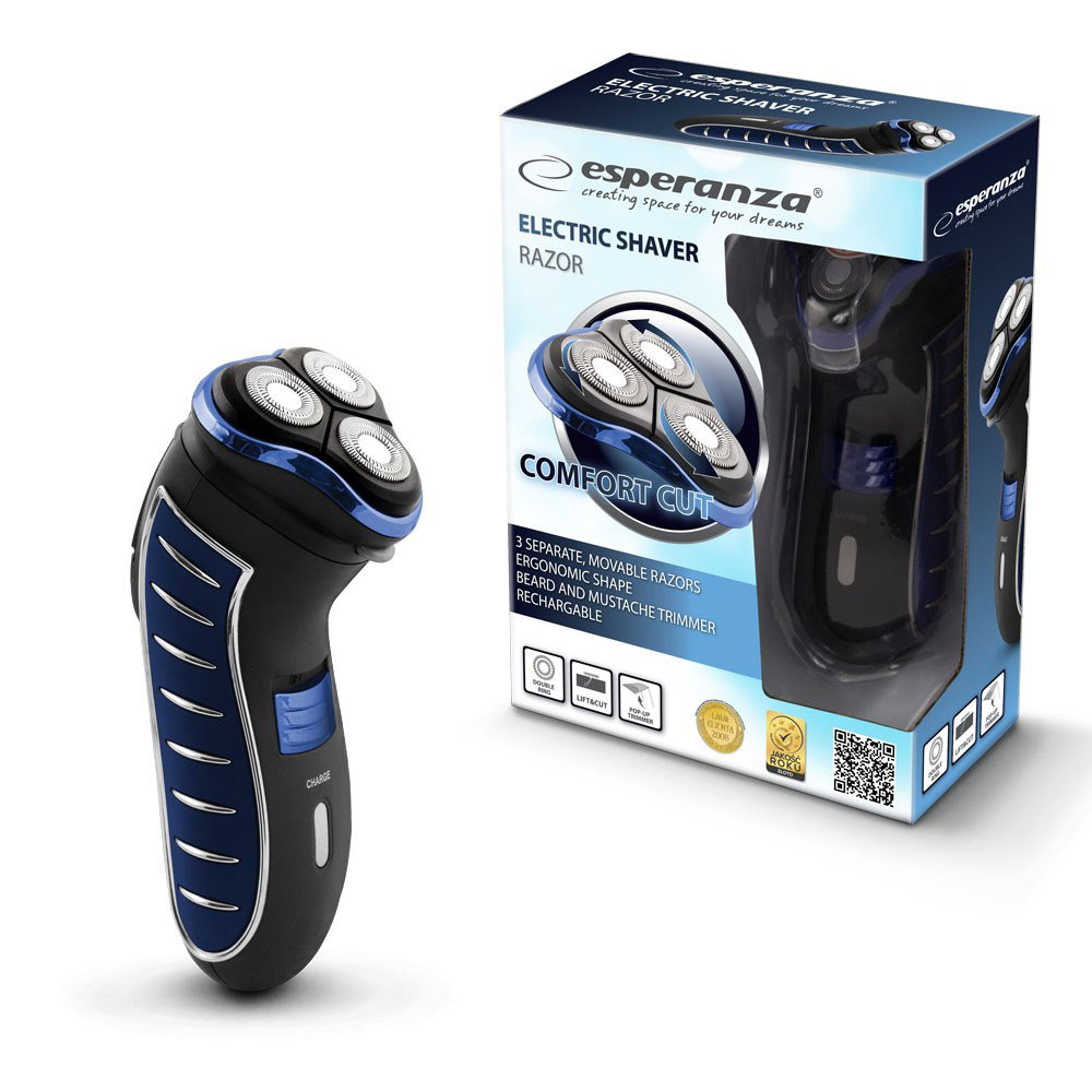 Esperanza EBG002B Men s electric shaver Black Blue
