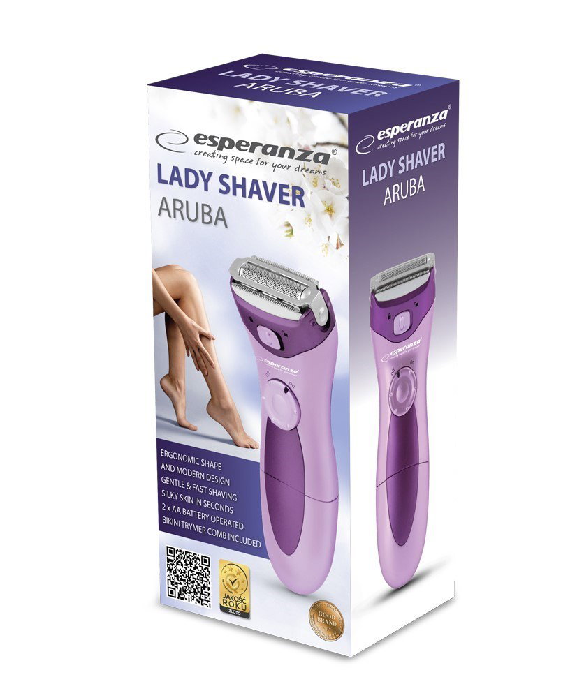 EBG003V Esperanza Purple women s shaver