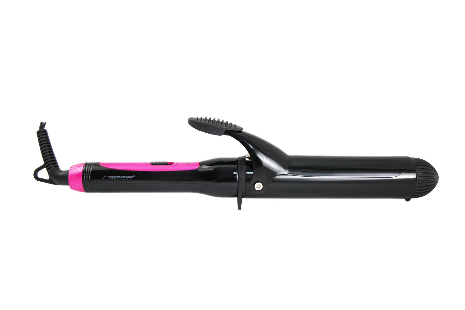 Esperanza EBL011 Curling iron Warm Black, Pink 1.8 m