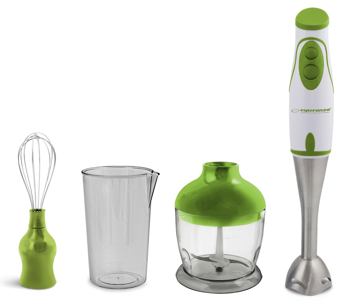 Esperanza EKM003G blender 0.75 L Immersion blender Green,White 450 W