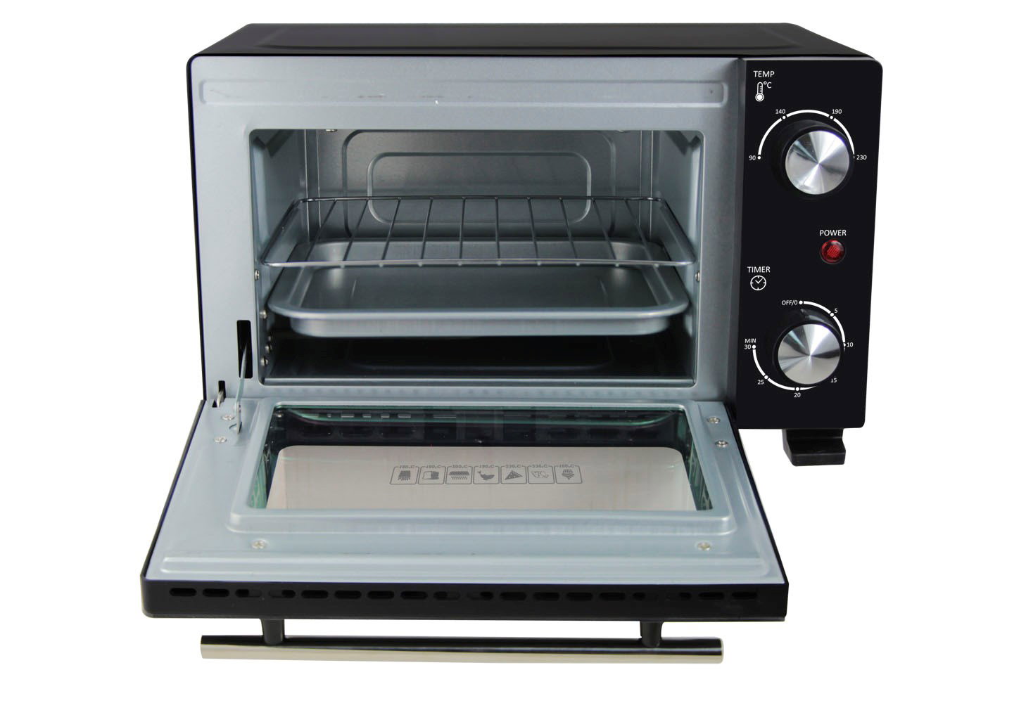 Esperanza EKO007N Mini Oven 10 l 800 W Black