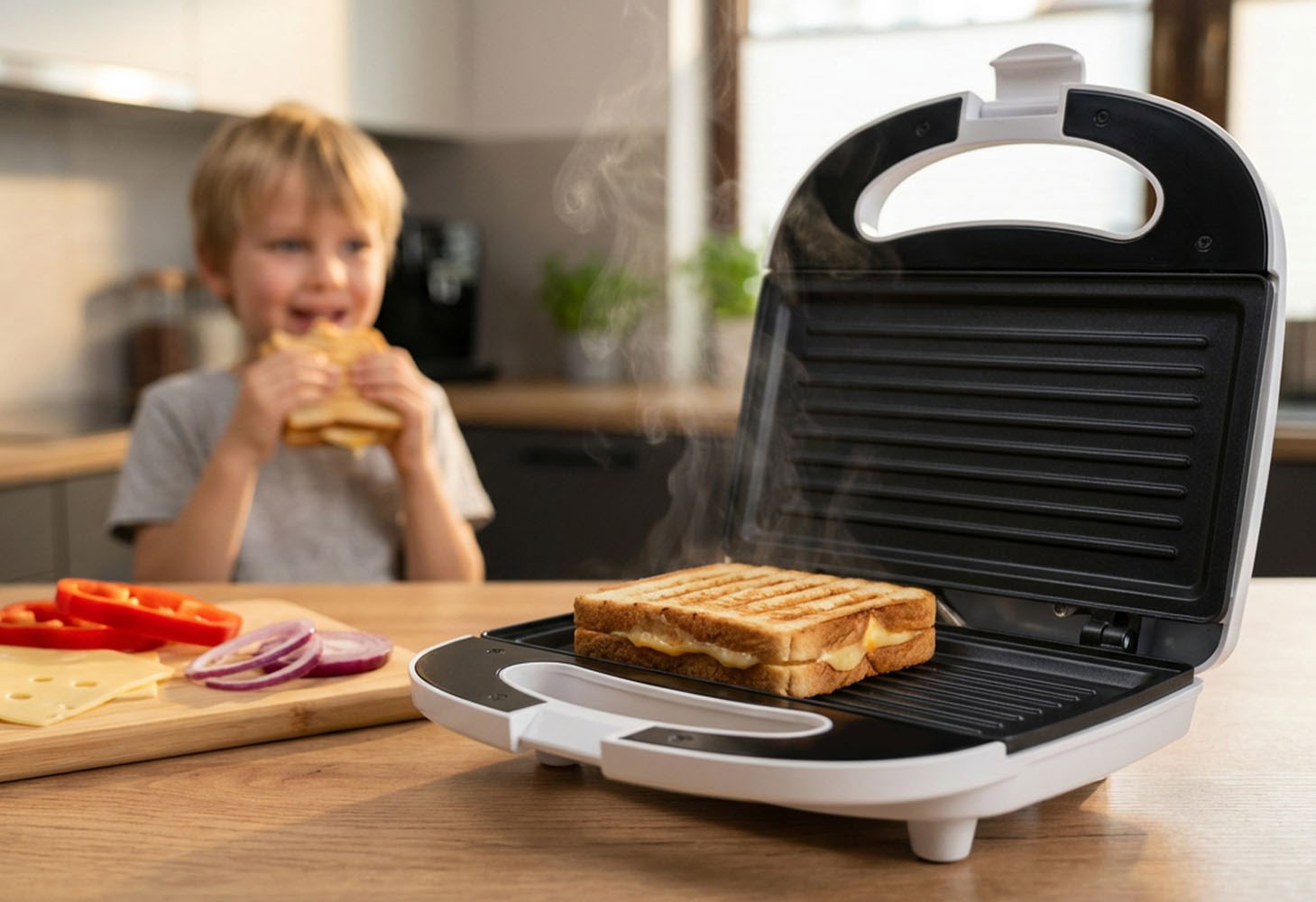 TITANUM TKT004W sandwich maker 700 W White