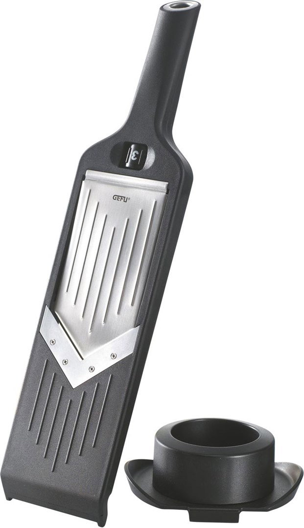 GEFU VIOLI slicer Manual Black ABS synthetics, Stainless steel