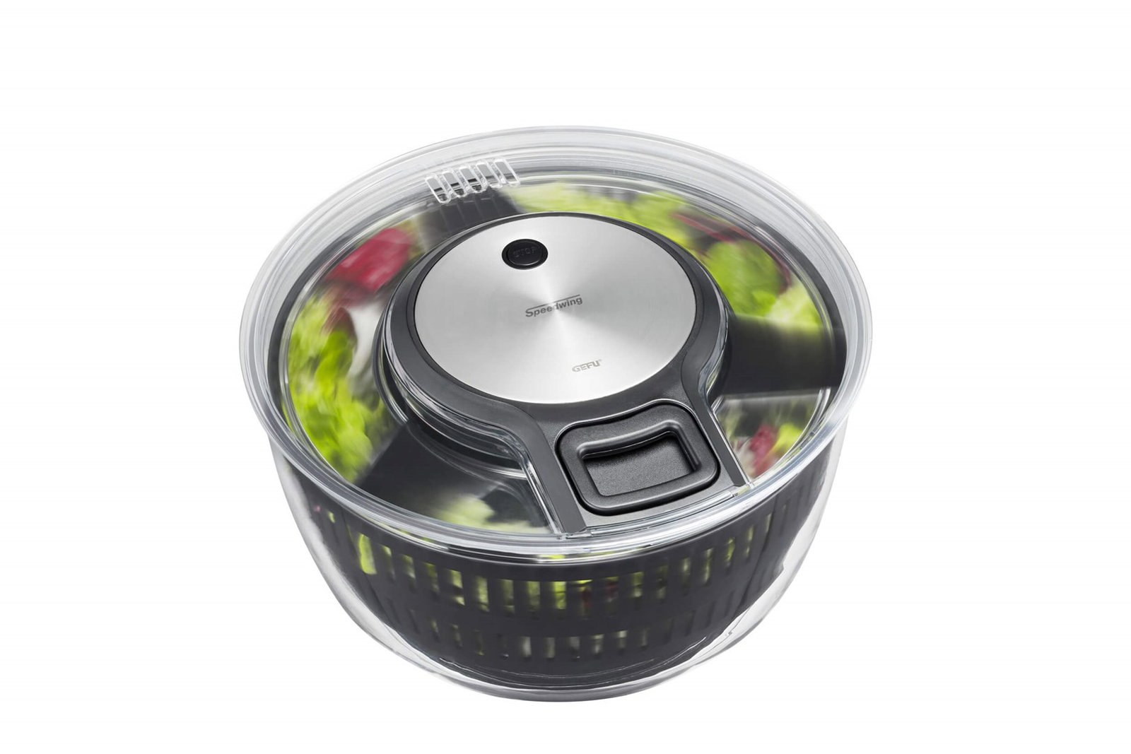 LETTUCE CENTRIFUGE 5 LTR, TRANSPARENT GEFU SPEEDWING G-28150