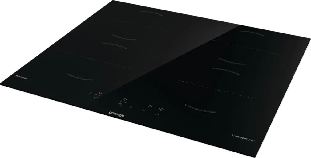 Gorenje GI6401BSCE Black Built-in 59 cm Zone induction hob 4 zone(s)