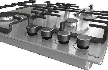 Gorenje G642ABX hob Stainless steel Built-in 60 cm Gas 4 zone(s)